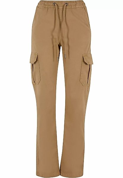 URBAN CLASSICS Cargohose "Urban Classics Damen Ladies High Waist Twill Carg günstig online kaufen