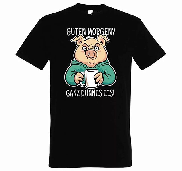 Youth Designz T-Shirt "Guten Morgen? Ganz Dünnes Eis!" Herren Shirt mit lus günstig online kaufen