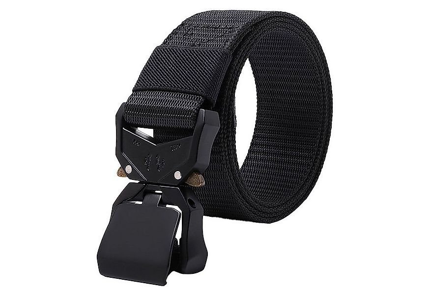 shenky Laufgürtel Herren Gürtel schwarz 150cm Taktischer Gürtel Bundeswehr günstig online kaufen