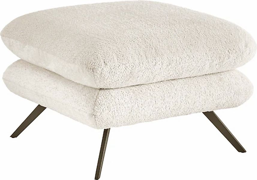 3C Candy Polsterhocker "Beatrice", quadratisch 70x70cm, in Fellimitat günstig online kaufen