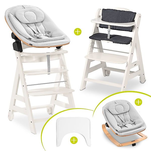 Hauck Hochstuhl Beta Plus White Newbornset günstig online kaufen
