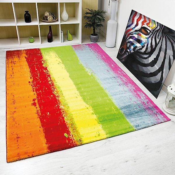 Vimoda Teppich Teppich Modern Design Kurzflor günstig online kaufen