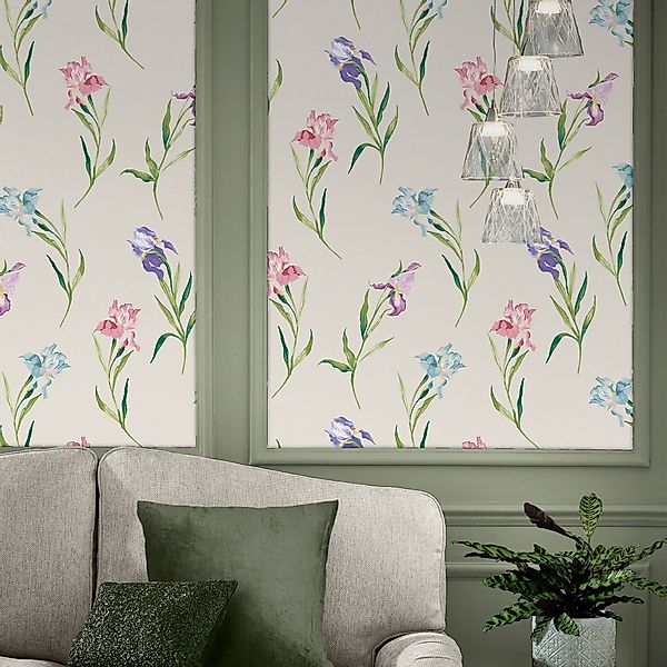 LAURA ASHLEY Vliestapete Hawling Irises Soft günstig online kaufen