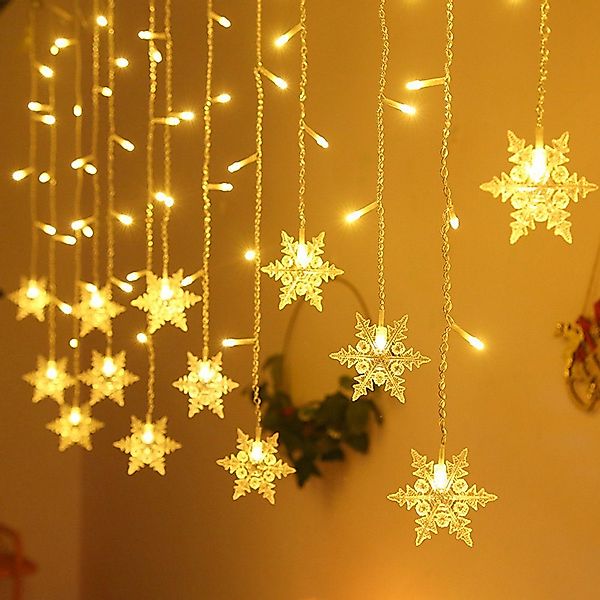 Merry 2024 Lichternetz LED Lichterkette Lichtervorhang,3.5M günstig online kaufen