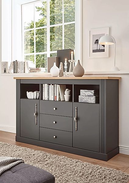 Home affaire Sideboard "Westminster", im romantischen Landhausstil günstig online kaufen