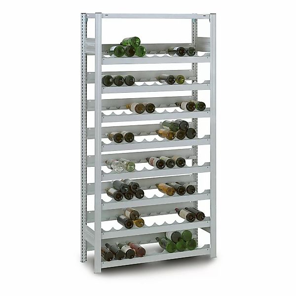 PROREGAL Weinregal Stecksystem T-Profil Grundregal HxBxT 200 x 100 x 30 cm günstig online kaufen