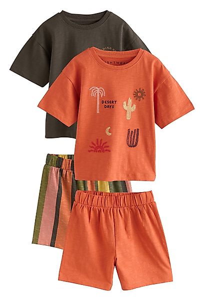 Next Pyjama 2er-Pack kurze Schlafanzüge aus günstig online kaufen