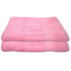 Julie Julsen Duschtücher 2-Duschtücher-Rosa-Duschtuch 70 x günstig online kaufen