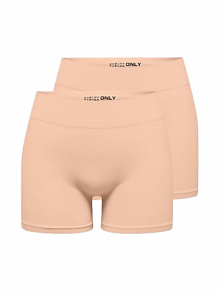 ONLY Hotpants "ONLVICKY S-LESS MINI SHORTS 2-PACK" günstig online kaufen