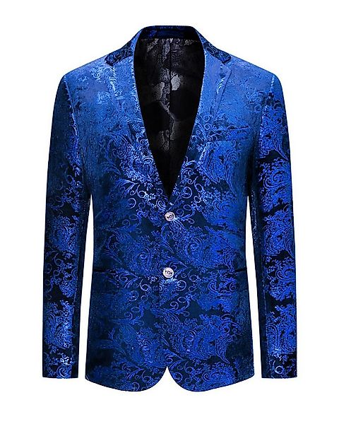 Allthemen Sakko Herren 2 Knöpfe Pailletten Blazer für Party günstig online kaufen
