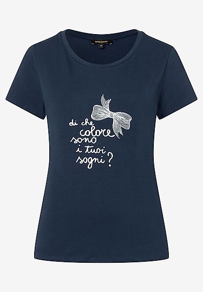 Wording-Shirt, marine, Frühjahrs-Kollektion günstig online kaufen