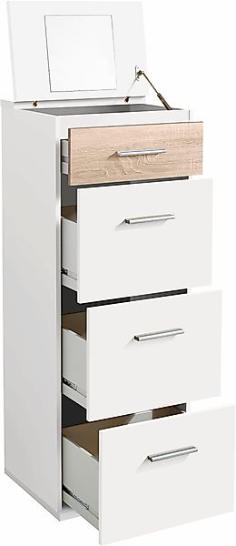 Wimex Hochkommode "Joker", Schminkschrank Schminkkommode mit 4 Schubladen günstig online kaufen