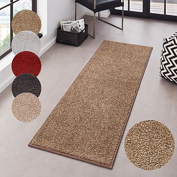 HANSE Home Teppich "Pure 100 Kurzflor" rechteckig 13 mm Höhe Kurzflor, uni, günstig online kaufen