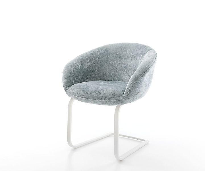 DELIFE Polsterstuhl Vinka-Flex, mit Armlehnen Freischwinger günstig online kaufen