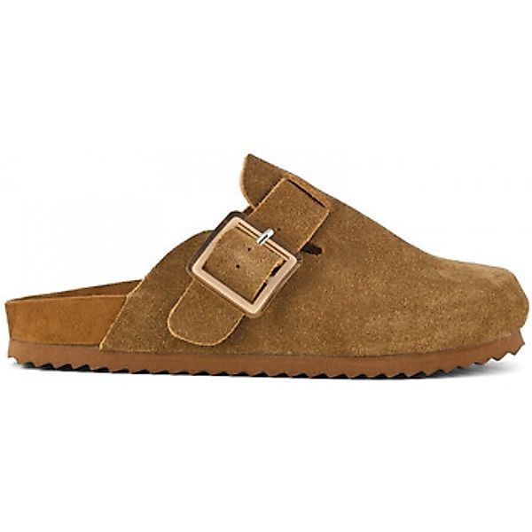 Colors of California  Sandalen Cow suede bio sabot with buckl günstig online kaufen