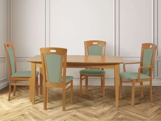 Home affaire Esszimmerstuhl "FERDI Made in Italy, Massivholz" (Set) 2 Stk. günstig online kaufen