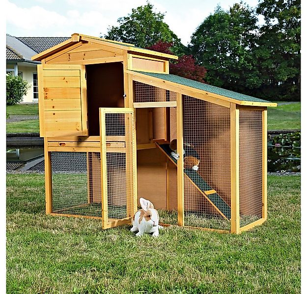Mucola Kleintierkäfig Hasenstall Kaninchenstall Kaninchen Stall Kleintierst günstig online kaufen
