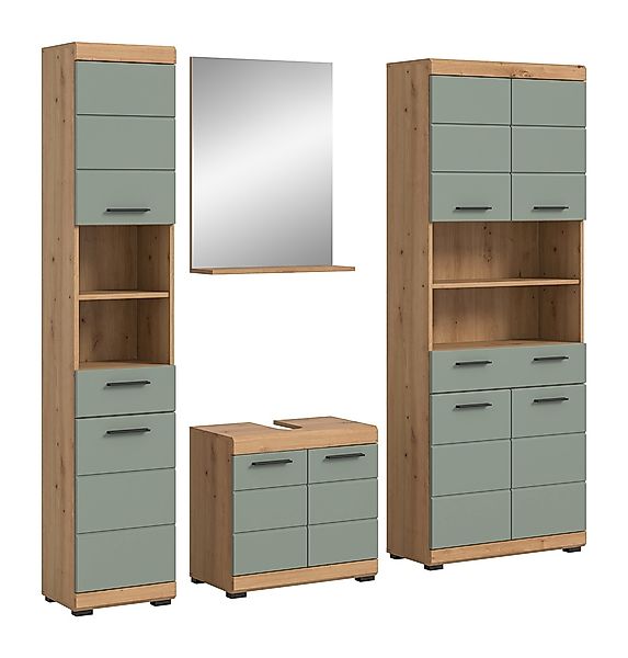 welltime Badmöbel-Set "Siena, 4 teilig, bestehend aus:" Set, TOPSELLER, 4 S günstig online kaufen