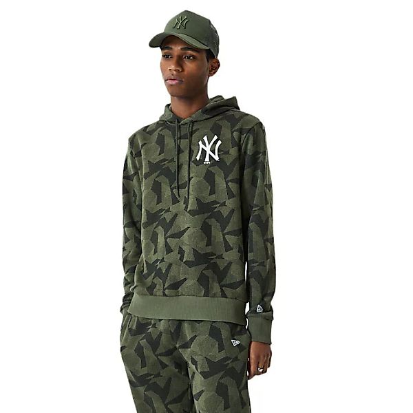 New Era Geometric Camo New York Yankees Kapuzenpullover S Green Med günstig online kaufen