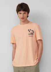 s.Oliver Kurzarmshirt T-Shirt Baumwoll-T-Shirt mit Frontprint günstig online kaufen