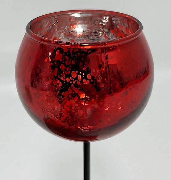 Figurendiscounter Dekofigur Teelicht Stecker rot günstig online kaufen