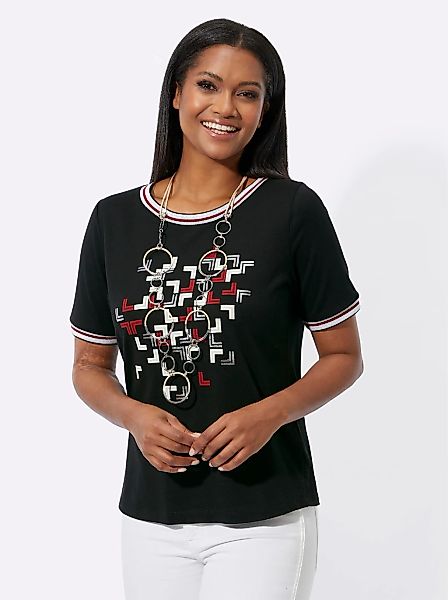 Inspirationen Kurzarmshirt "Rundhals-Shirt", 1 Stk. günstig online kaufen