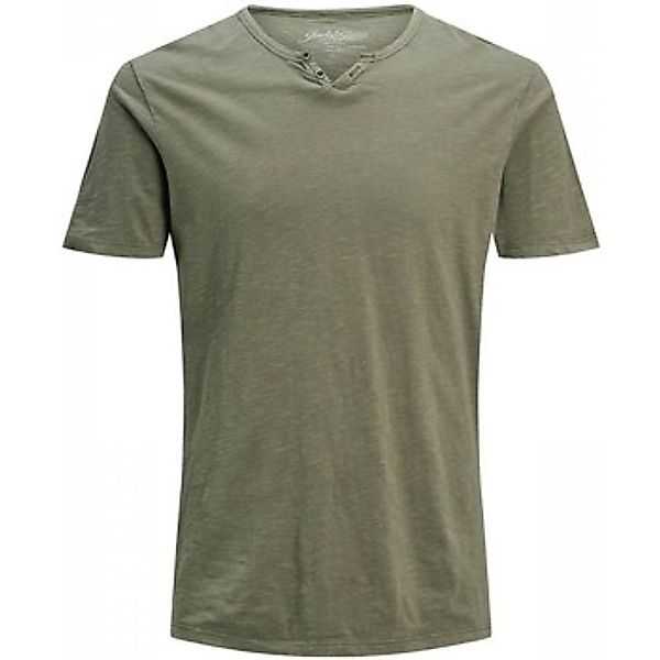 Jack & Jones  T-Shirts & Poloshirts 12164972 SPLIT-DUSKY GREEN günstig online kaufen