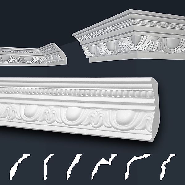 marbet design Stuckleiste B-24, Max Paket günstig online kaufen
