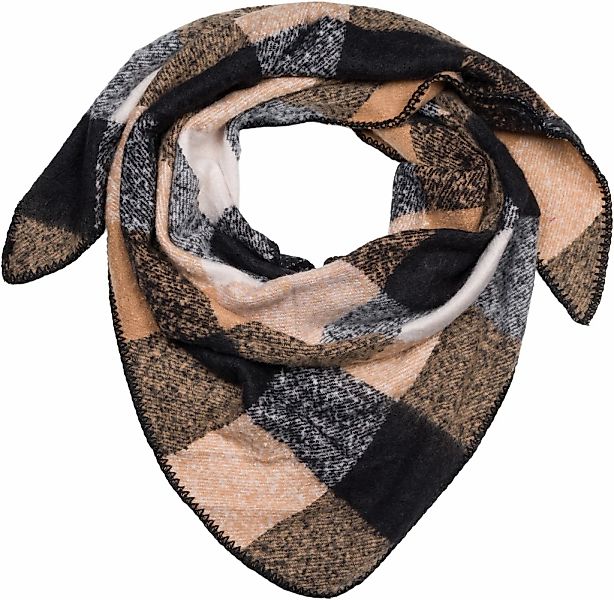 styleBREAKER XXL-Schal "Web Dreiecktuch Kariert" 1 Stk. günstig online kaufen