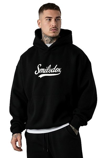 Smilodox Hoodie Lorik, Oversize Kapuzenpullover mit großem Frontprint auf d günstig online kaufen