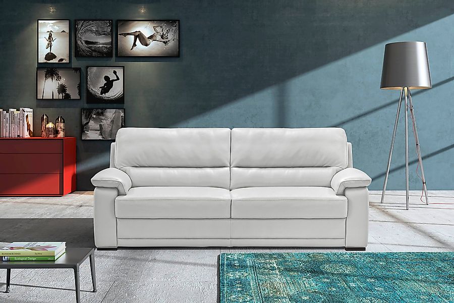 Egoitaliano 2,5-Sitzer Doris, modernes Designersofa, Ledersofa günstig online kaufen