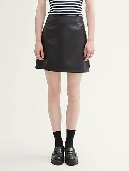 TOM TAILOR Denim Minirock Mini Kunstleder günstig online kaufen