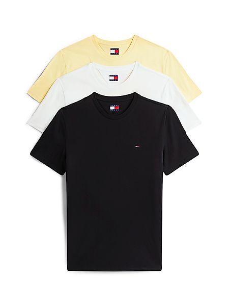 Tommy Jeans T-Shirt "TJM EXTRA SLIM 3 PACK" Packung, 3 Mit Rundhalsausschni günstig online kaufen