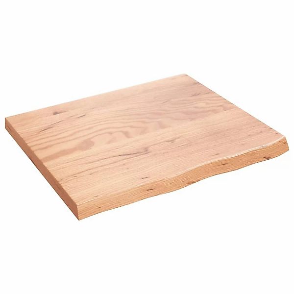 vidaXL Waschtischplatte Hellbraun 60x50x4 cm Massivholz Behandelt günstig online kaufen