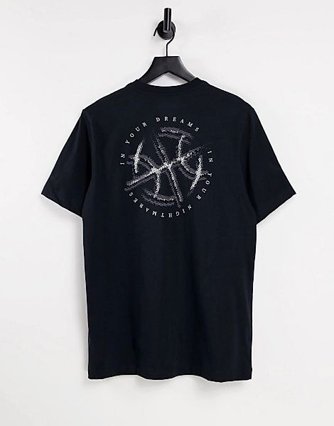 Nike Jordan – DNA – T-Shirt in Schwarz mit großem Logo SUIT 7 günstig online kaufen