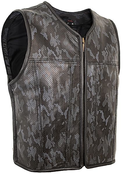 MDM Lederweste Biker Lederweste Motorradweste Kutte günstig online kaufen