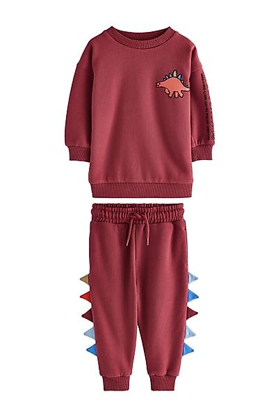 Next Sweatanzug Jogginghose und Sweatshirt, Dinosaurierstacheln günstig online kaufen
