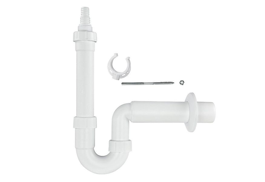 Haas Otto Siphon Kunststoff Waschmaschinensiphon DN40 Ablaufgarnitur günstig online kaufen