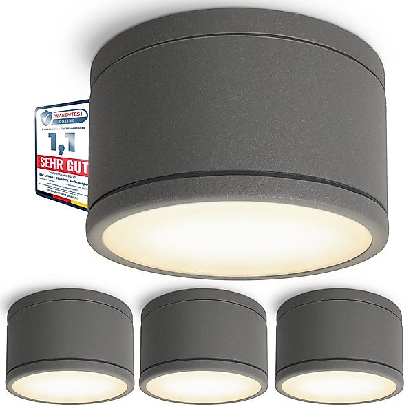 SSC-LUXon LED Außen-Deckenleuchte CELI-WX Aufbauspot flach günstig online kaufen