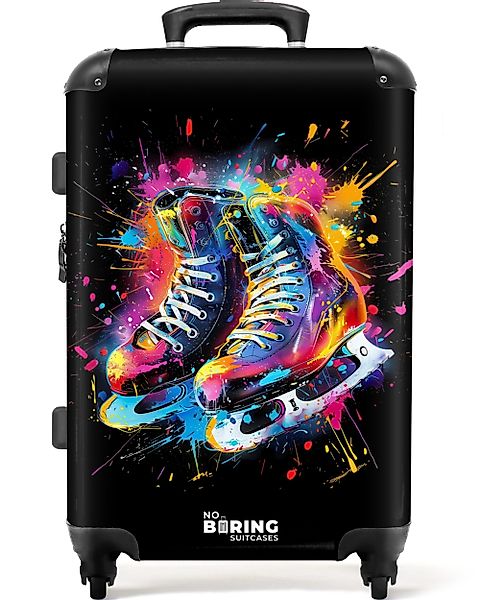 NoBoringSuitcases.com© Hartschalen-Trolley Skaten mit buntem Graffiti günstig online kaufen