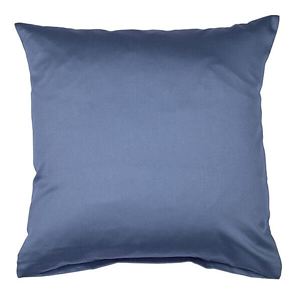 Janine Janine Mako-Satin-Bettwäsche Colors 31001 jeansblau Größe:  80x80 cm günstig online kaufen