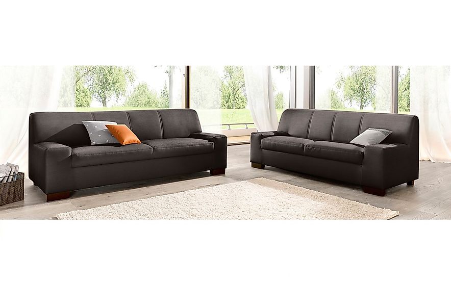 DOMO collection Polstergarnitur "Norma", (Set, 2 tlg.), bestehend aus je ei günstig online kaufen
