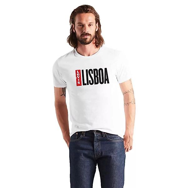 Levi´s ® Destination Tab T2 Kurzarm T-shirt 2XL Lisboa City günstig online kaufen