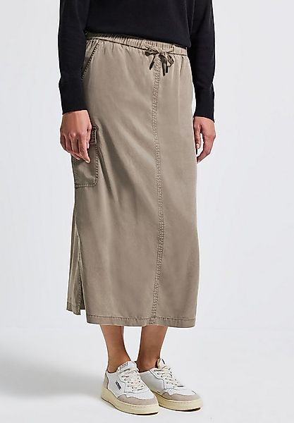 STREET ONE Maxirock Elastikbund mit Tunnelzug günstig online kaufen