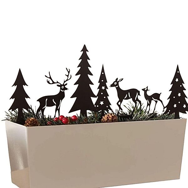 Home-trends24.de Dekofigur Hirsch Reh Rentier Figur günstig online kaufen