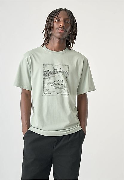 Cleptomanicx T-Shirt "Berblinger" mit coolem Frontprint günstig online kaufen