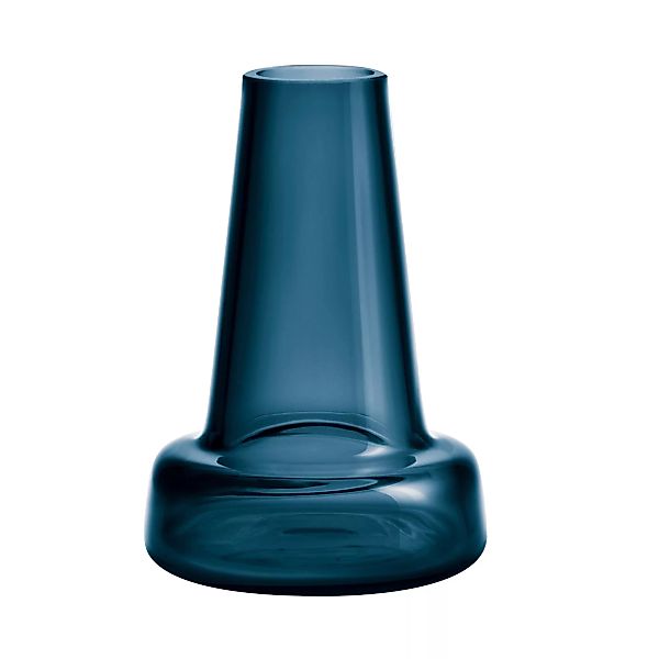 Holmegaard - Flora Vase H 12cm - blau/H 12cm / Ø 8,4cm günstig online kaufen