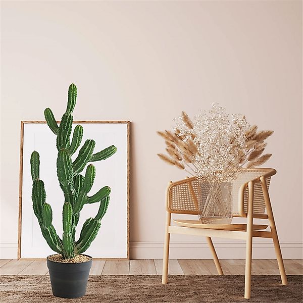 Kunstbonsai 32 Zoll künstliche Kaktus Pflanze günstig online kaufen