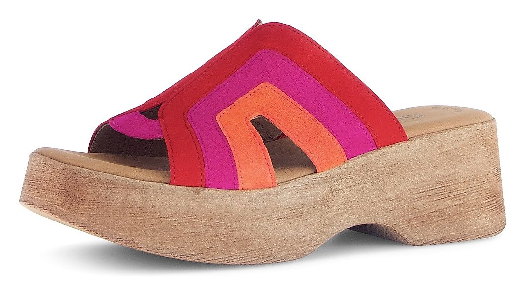 Gabor Pantolette, Keilabsatz, Sommerschuh, Best Fitting günstig online kaufen
