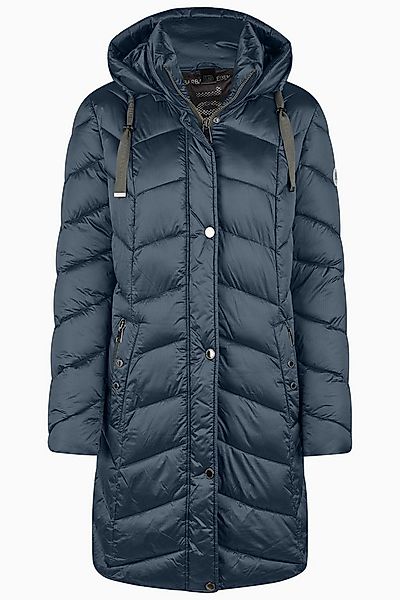 Barbara Lebek Steppmantel Wintermantel oder Damenmantel mit abnehmbarer Kap günstig online kaufen